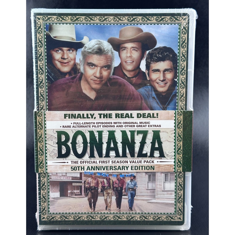 Bonanza‎ The Official First Season Value Pack 50th Anniversary Edition DVDs